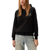 Calvin Klein Jeans Black Recycled Cotton Sweatshirt -   -  Calvin Klein Jeans.